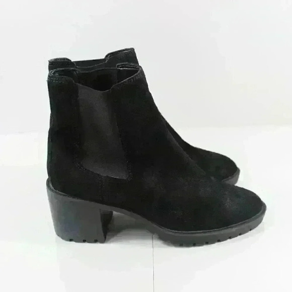 Vince Camuto Waterproof Black Suede Chelsea Boots – Size 7.5 - Picture 5 of 6